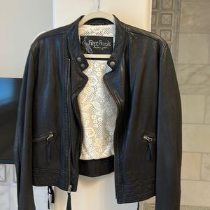 FREE PEOPLE leather jacket
